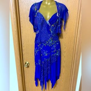 Artistry in motion Latin dance dress